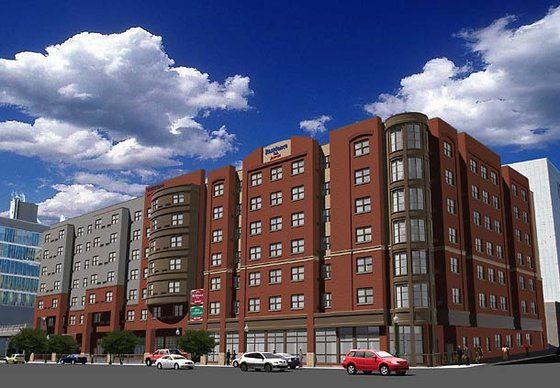 Отель Courtyard By Marriott Syracuse Downtown At Armory Square Экстерьер фото